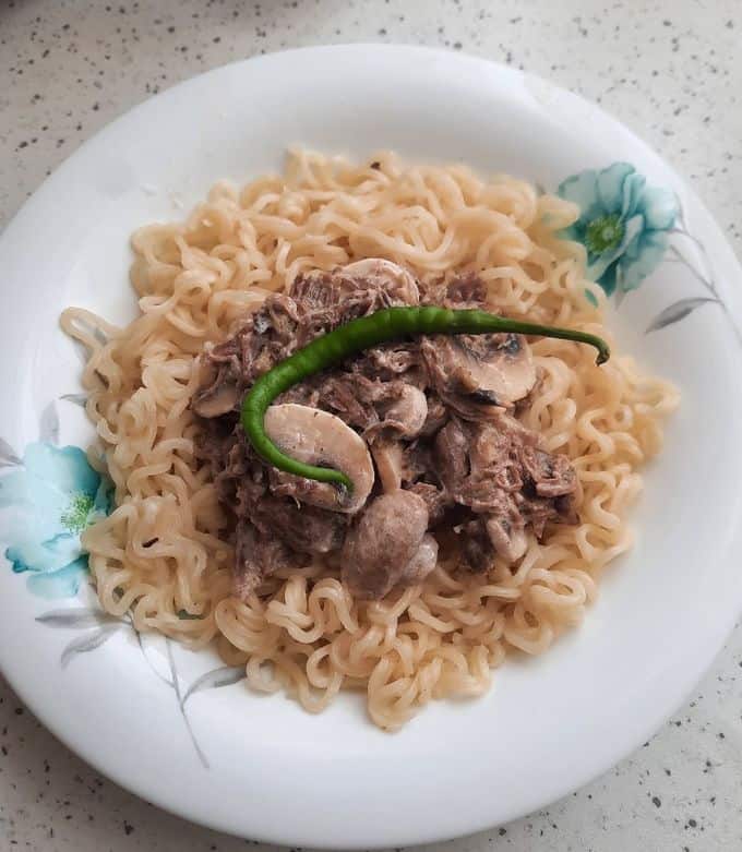تصویر 1 از قیمت نودل قارچ + خرید باور نکردنی